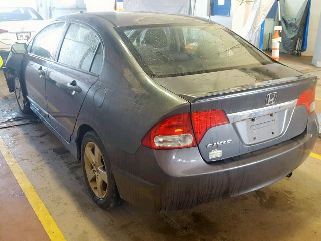 2HGFA16669H028632 - 2009 HONDA CIVIC LX-S Boz foto 3