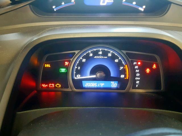 2HGFA16669H028632 - 2009 HONDA CIVIC LX-S Boz foto 8