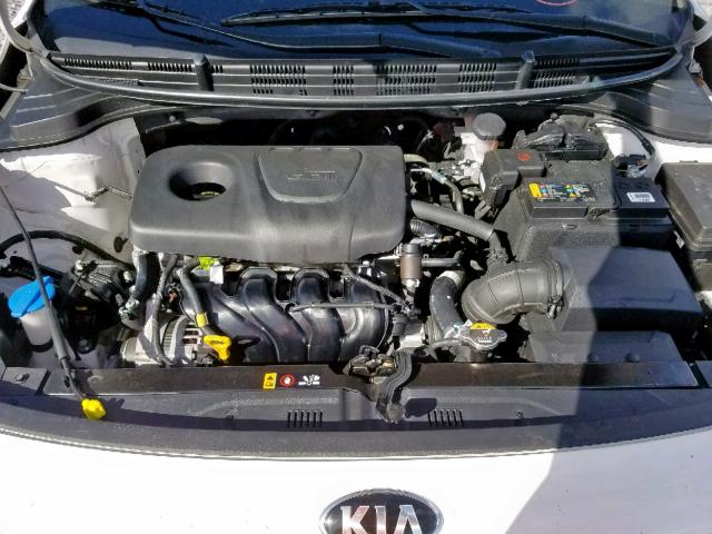 3KPA24AB8JE051681 - 2018 KIA RIO LX WHITE photo 7