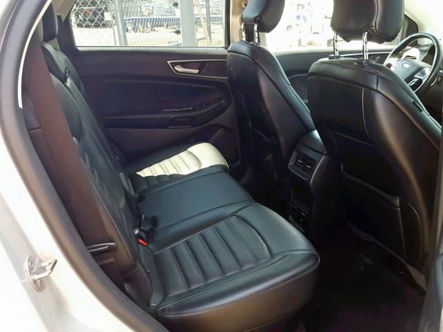 2FMTK4J93FBC26600 - 2015 FORD EDGE SEL SILVER photo 6