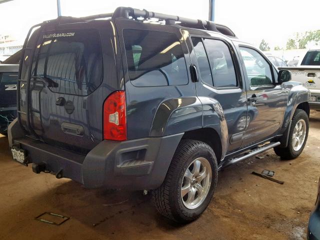 5N1AN0NW4DN819181 - 2013 NISSAN XTERRA X CHARCOAL photo 4