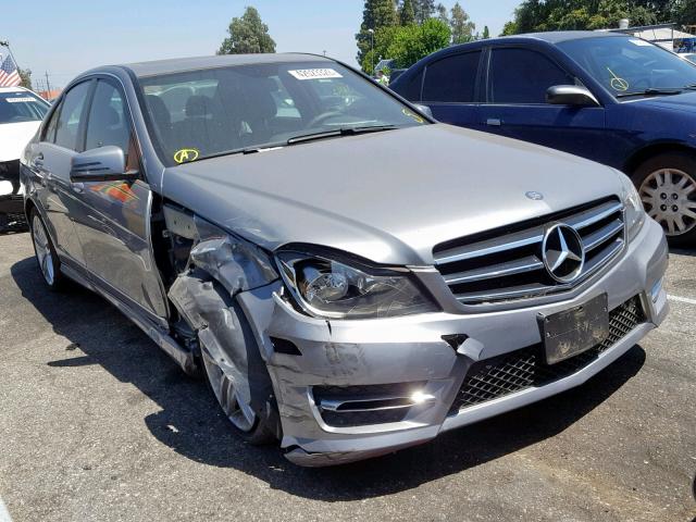 WDDGF4HB4EG212219 - 2014 MERCEDES-BENZ C 250 GRAY photo 1