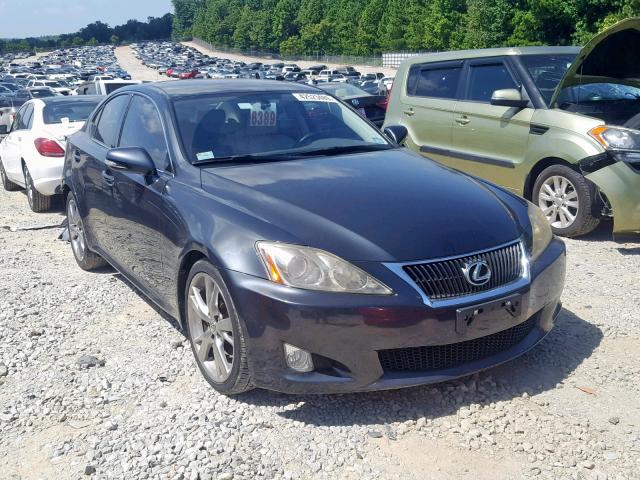 JTHBK262595097735 - 2009 LEXUS IS 250 GRAY photo 1