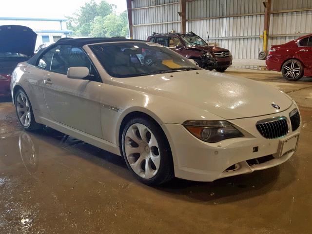 WBAEK13416CN77063 - 2006 BMW 650 I WHITE photo 1