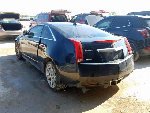 1G6DJ1ED0B0133735 - 2011 CADILLAC CTS PERFOR BLACK photo 3