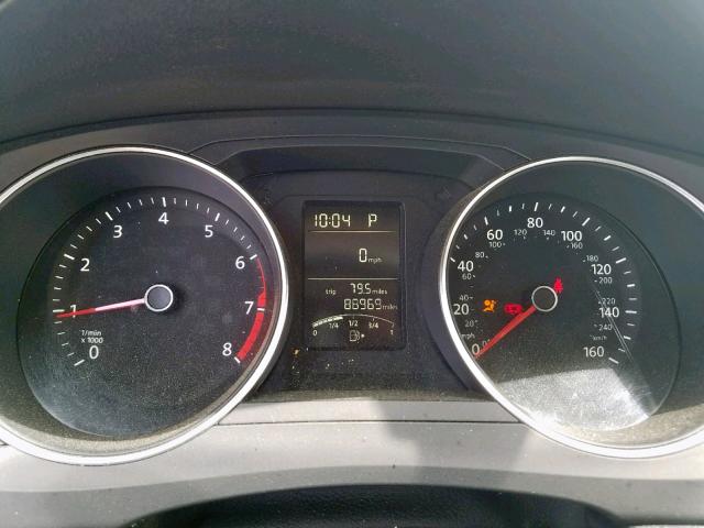 3VW2K7AJ2FM279876 - 2015 VOLKSWAGEN JETTA BASE SILVER photo 8