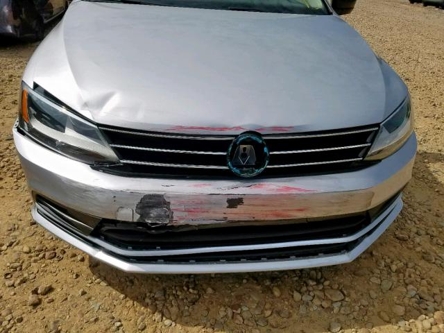 3VW2K7AJ2FM279876 - 2015 VOLKSWAGEN JETTA BASE SILVER photo 9