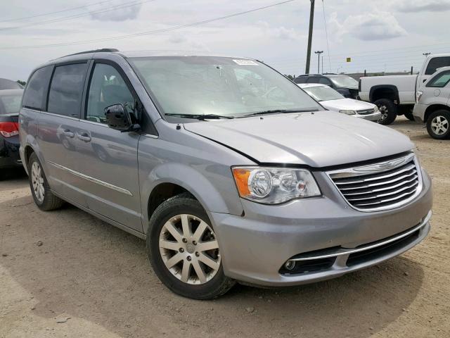 2C4RC1BGXER360016 - 2014 CHRYSLER TOWN & COU SILVER photo 1