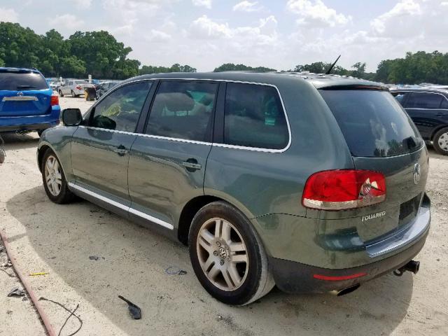 WVGMM77L36D016768 - 2006 VOLKSWAGEN TOUAREG 4. GREEN photo 3