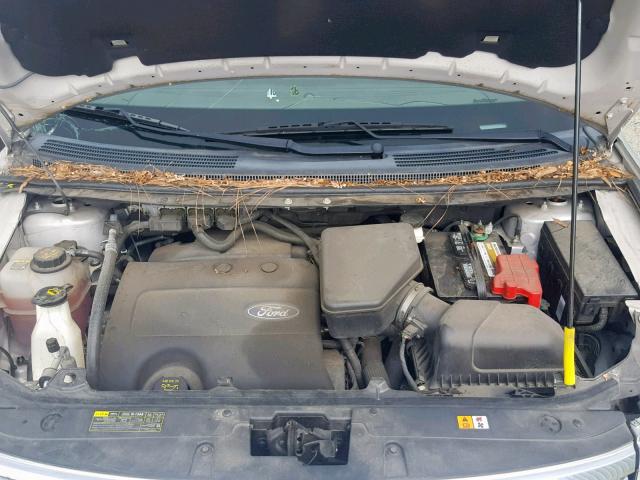 2FMDK3GC4CBA72623 - 2012 FORD EDGE SE SILVER photo 7