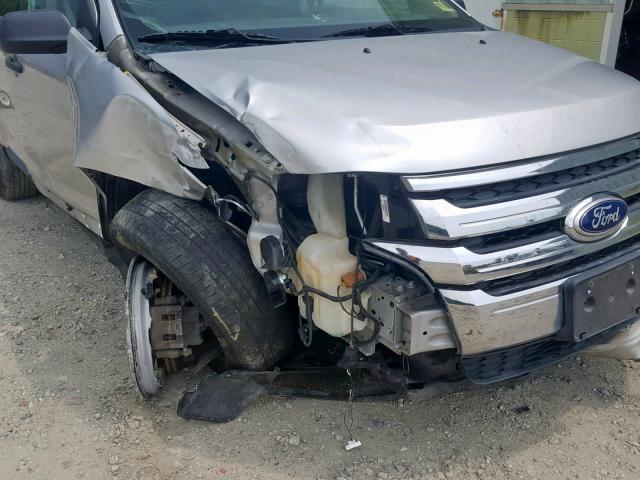 2FMDK3GC4CBA72623 - 2012 FORD EDGE SE SILVER photo 9