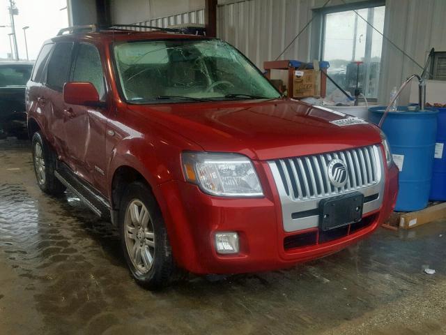 4M2CU87108KJ46276 - 2008 MERCURY MARINER PR RED photo 1