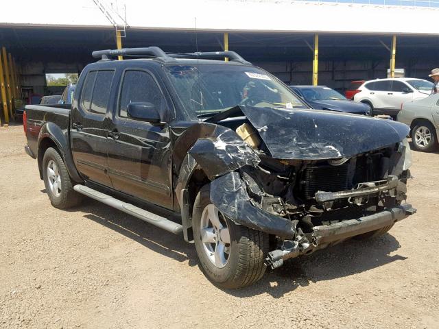 1N6AD07U86C473943 - 2006 NISSAN FRONTIER C BLACK photo 1