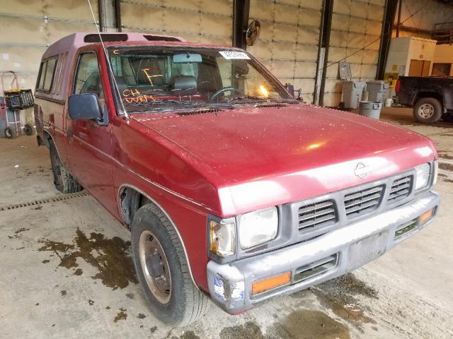 1N6SD11S1PC443072 - 1993 NISSAN TRUCK SHOR RED photo 1