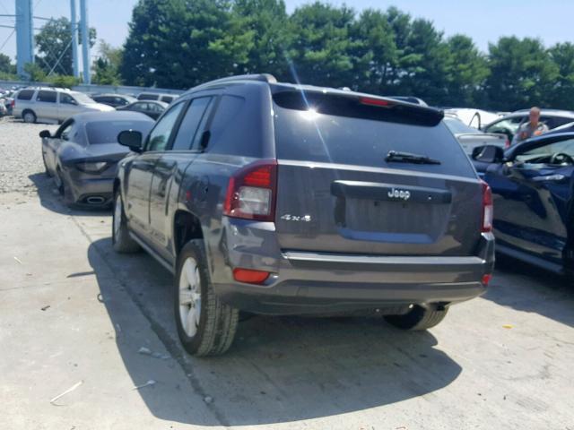 1C4NJDBB3HD109534 - 2017 JEEP COMPASS SP ნაცრისფერი ფოტო 3