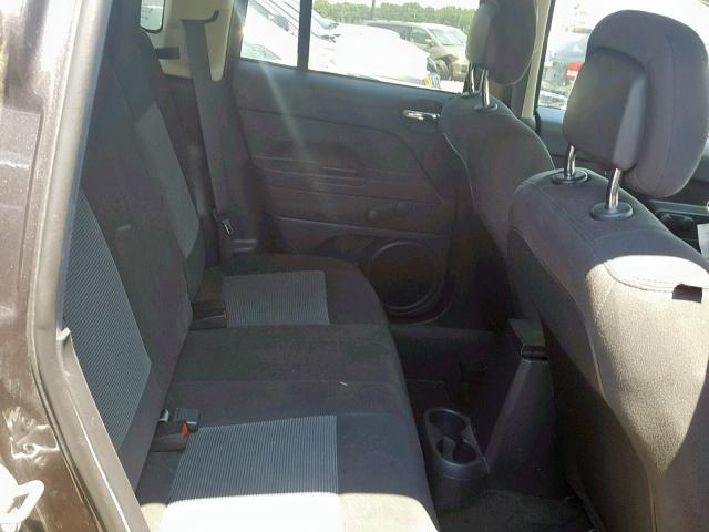 1C4NJDBB3HD109534 - 2017 JEEP COMPASS SP ნაცრისფერი ფოტო 6