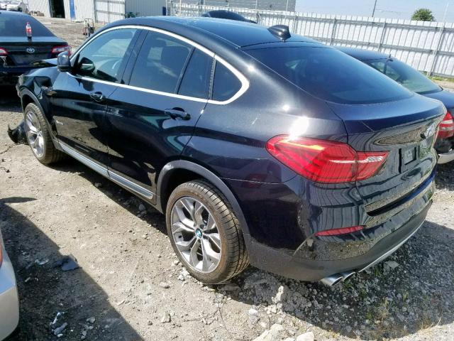 5UXXW3C5XJ0T83144 - 2018 BMW X4 XDRIVE2 BLACK photo 3