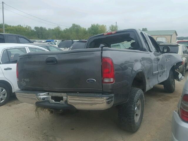 2FTRX18W34CA81043 - 2004 FORD F-150 HERI GRAY photo 4