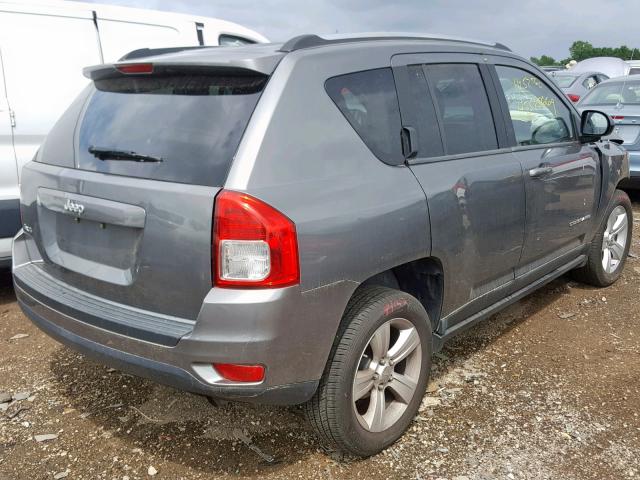 1J4NF1FB0BD218089 - 2011 JEEP COMPASS SP ნაცრისფერი ფოტო 4