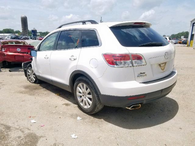 JM3TB28A380162286 - 2008 MAZDA CX-9 WHITE photo 3