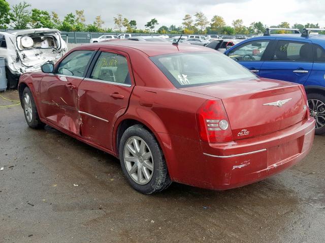 2C3LA53G28H287725 - 2008 CHRYSLER 300 TOURIN RED photo 3