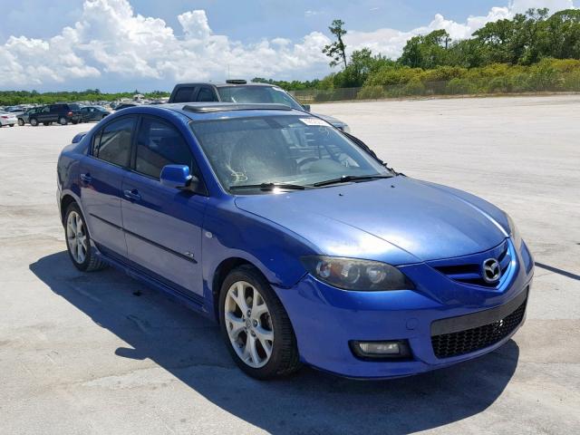 JM1BK323171679230 - 2007 MAZDA 3 S BLUE photo 1