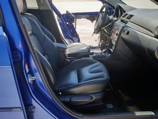 JM1BK323171679230 - 2007 MAZDA 3 S BLUE photo 5