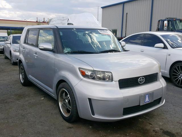 JTLKE50E881053946 - 2008 TOYOTA SCION XB 银色 照片 1