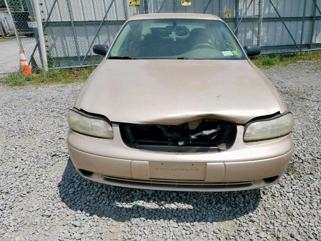 1G1ND52F95M172027 - 2005 CHEVROLET CLASSIC GOLD photo 9