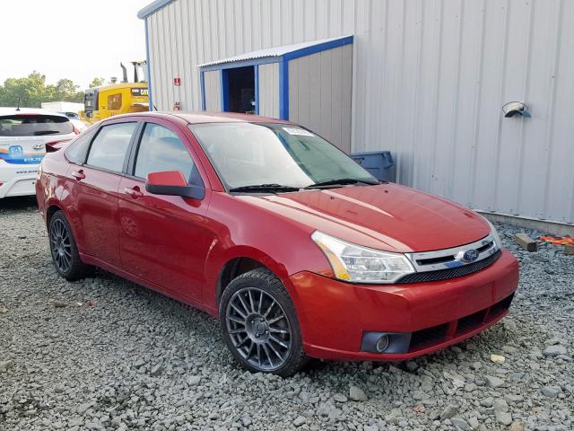 1FAHP36N69W263256 - 2009 FORD FOCUS SES BURGUNDY photo 1