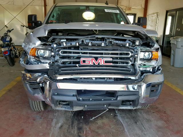 2GT21PEG0K1196663 - 2019 GMC SIERRA C25 GRAY photo 9