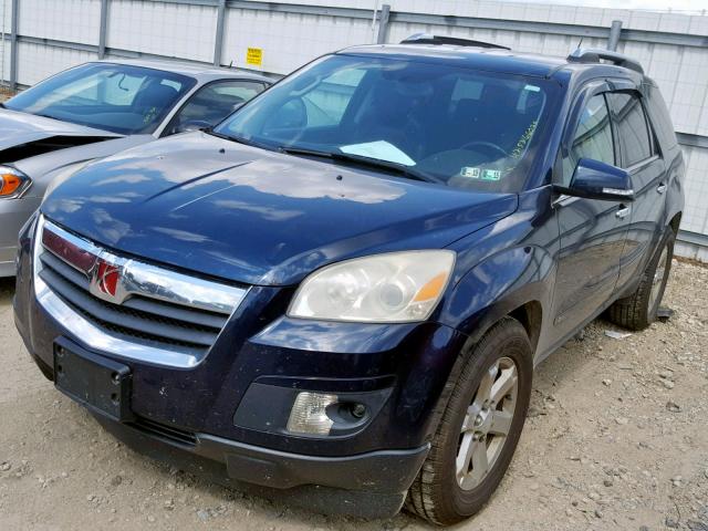 5GZEV23D39J210874 - 2009 SATURN OUTLOOK XR ლურჯი ფოტო 2