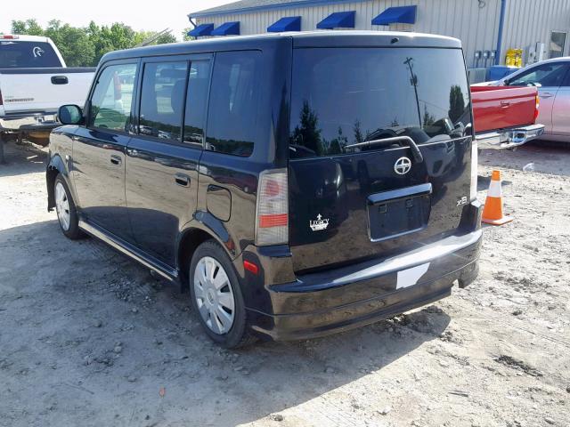 JTLKT324364070258 - 2006 TOYOTA SCION XB 黑色 照片 3
