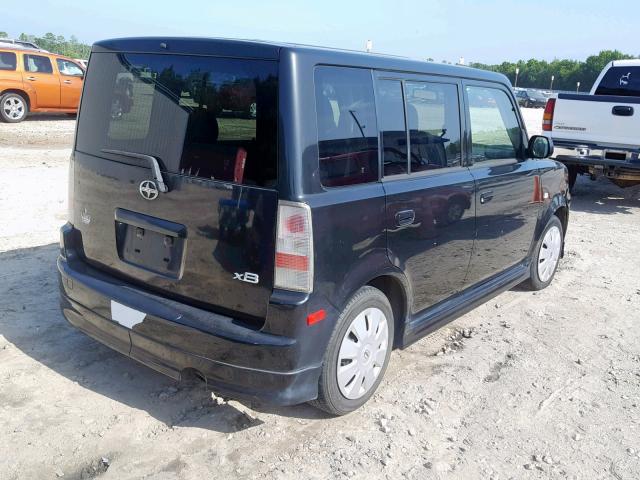 JTLKT324364070258 - 2006 TOYOTA SCION XB 黑色 照片 4