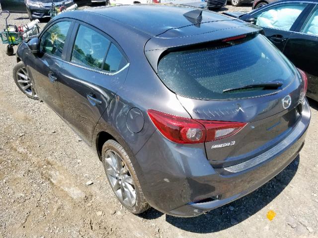 3MZBN1M30JM179561 - 2018 MAZDA 3 GRAND TO GRAY photo 3