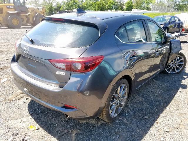 3MZBN1M30JM179561 - 2018 MAZDA 3 GRAND TO GRAY photo 4