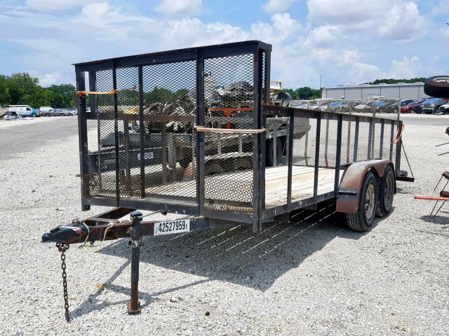 NOVIN000083849156 - 1998 UTILITY TRAILER BLACK photo 2