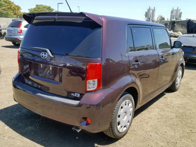 JTLZE4FE6CJ023076 - 2012 TOYOTA SCION XB იასამნისფერი ფოტო 4