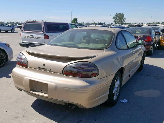 1G2WP12K1YF348509 - 2000 PONTIAC GRAND PRIX GOLD photo 4