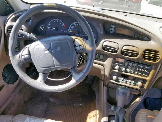 1G2WP12K1YF348509 - 2000 PONTIAC GRAND PRIX GOLD photo 9