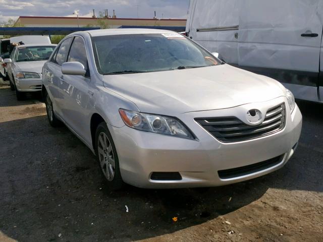 4T1BB46K09U088892 - 2009 TOYOTA CAMRY HYBR GRAY photo 1