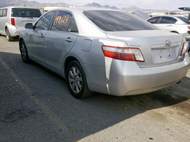 4T1BB46K09U088892 - 2009 TOYOTA CAMRY HYBR GRAY photo 3