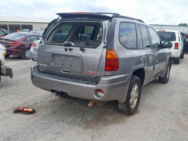 1GKDT13S652166907 - 2005 GMC ENVOY GRAY photo 4