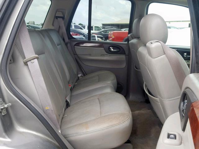 1GKDT13S652166907 - 2005 GMC ENVOY GRAY photo 6