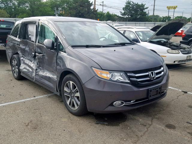 5FNRL5H92FB078322 - 2015 HONDA ODYSSEY TO GRAY photo 1