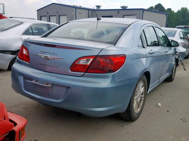 1C3LC56B49N536576 - 2009 CHRYSLER SEBRING TO BLUE photo 4