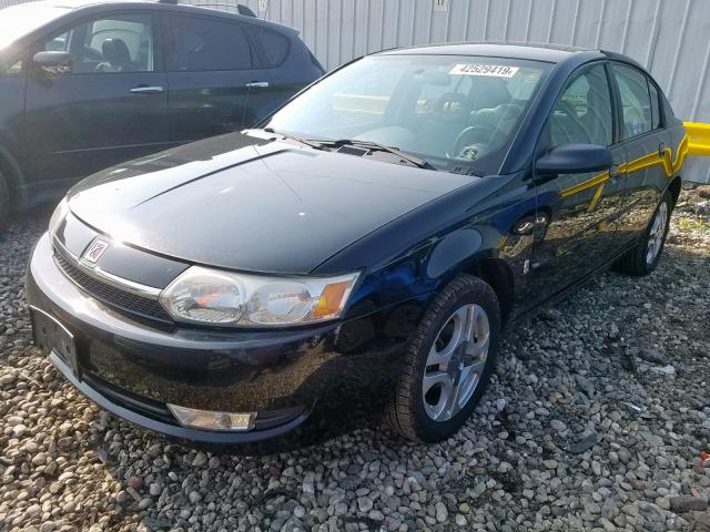 1G8AL52F94Z177393 - 2004 SATURN ION LEVEL BLACK photo 2
