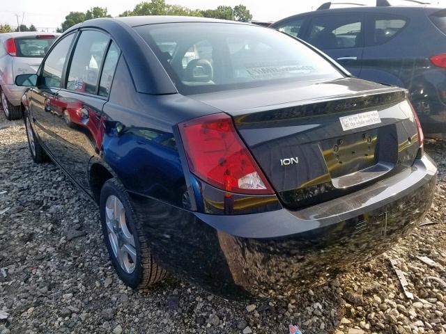 1G8AL52F94Z177393 - 2004 SATURN ION LEVEL BLACK photo 3