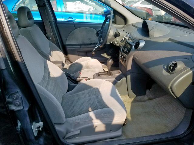 1G8AL52F94Z177393 - 2004 SATURN ION LEVEL BLACK photo 5