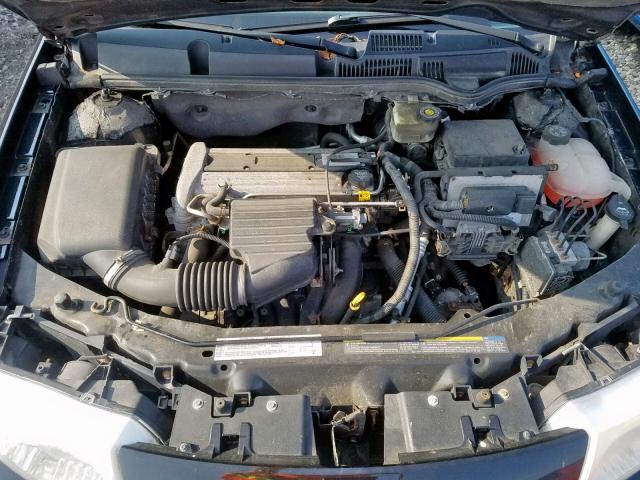 1G8AL52F94Z177393 - 2004 SATURN ION LEVEL BLACK photo 7